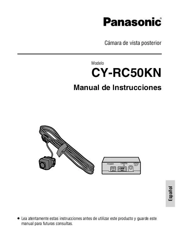 Mode d'emploi PANASONIC CY-RC50KN