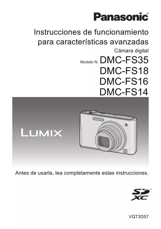 Mode d'emploi PANASONIC LUMIX DMC-FS35EP