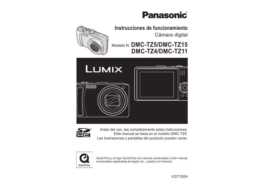 Mode d'emploi PANASONIC LUMIX DMC-TZ11