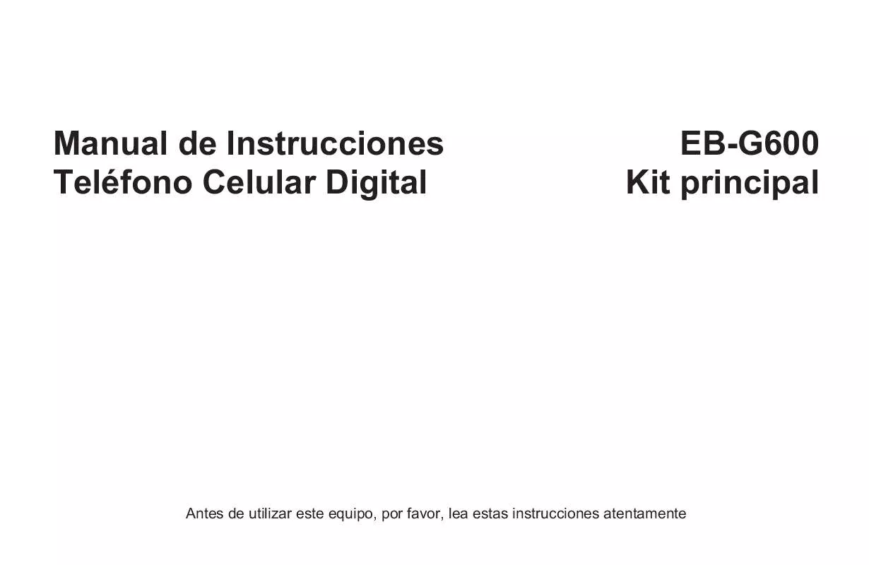 Mode d'emploi PANASONIC EB-GD600