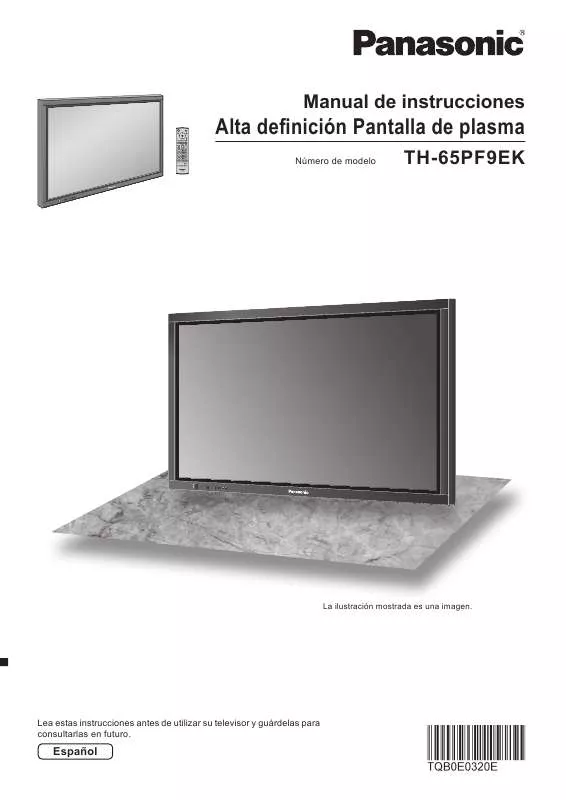 Mode d'emploi PANASONIC TH-65PF9EK