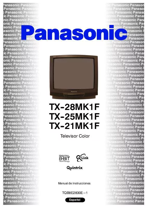 Mode d'emploi PANASONIC TX-21MK1F