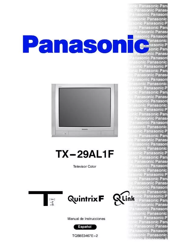 Mode d'emploi PANASONIC TX-29AL1F