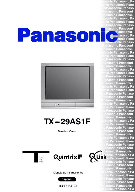 Mode d'emploi PANASONIC TX-29AS1F