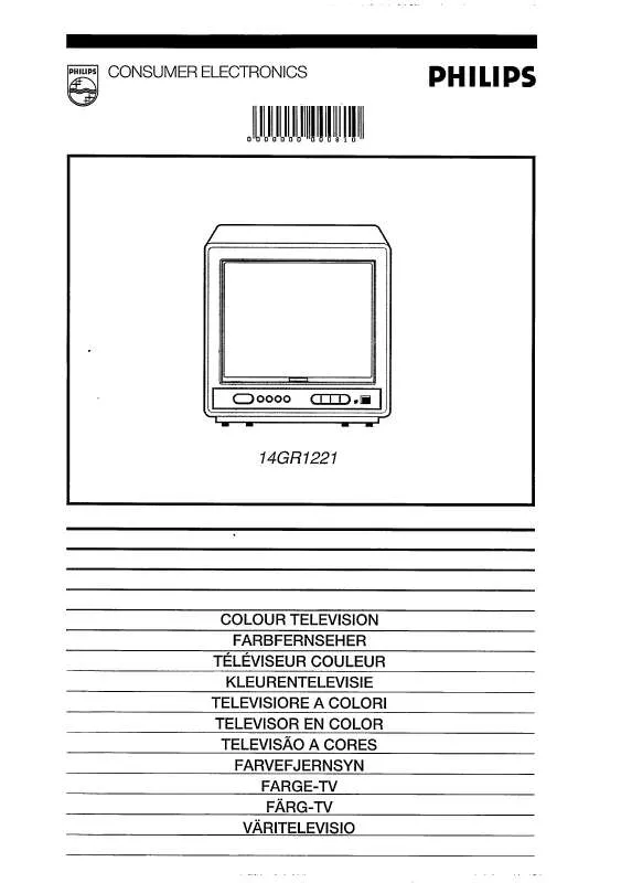 Mode d'emploi PHILIPS 14GR1221-16W