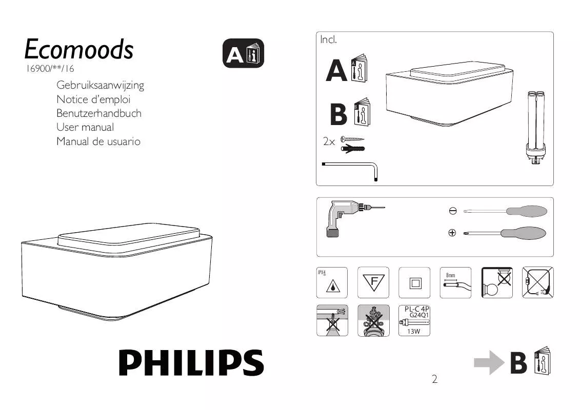 Mode d'emploi PHILIPS 16900-87-16