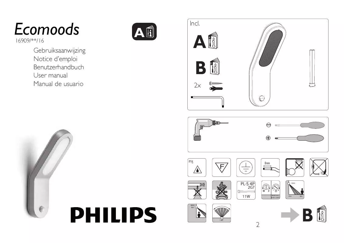 Mode d'emploi PHILIPS 16909-93-16