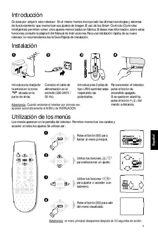 Mode d'emploi PHILIPS 17PT1563