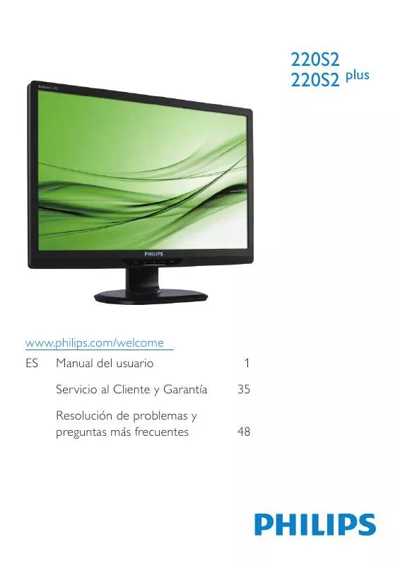 Mode d'emploi PHILIPS 220S2SS