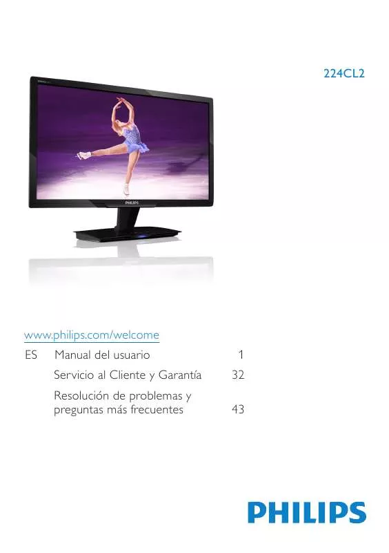 Mode d'emploi PHILIPS 224CL2SB