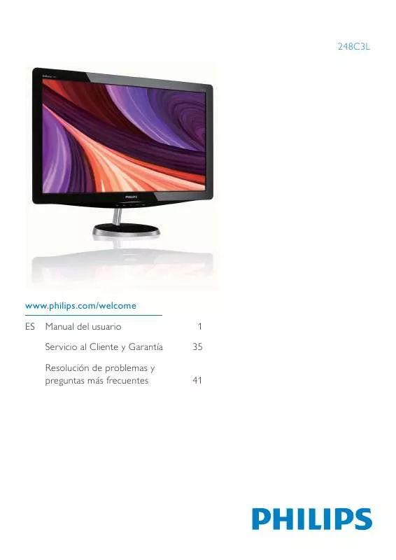 Mode d'emploi PHILIPS 248C3LHSB