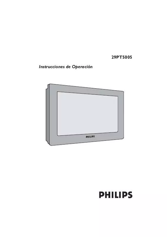 Mode d'emploi PHILIPS 29PT5005