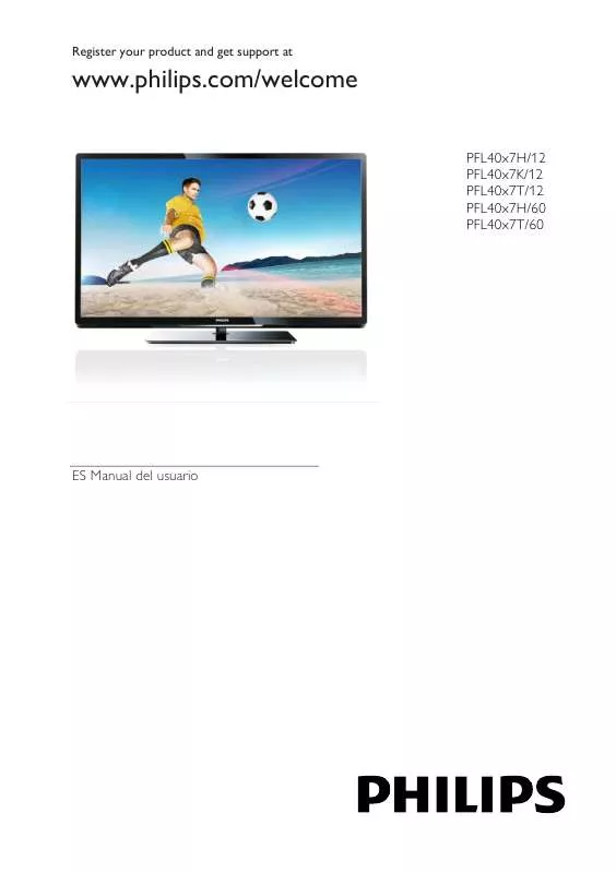 Mode d'emploi PHILIPS 32PFL4007T