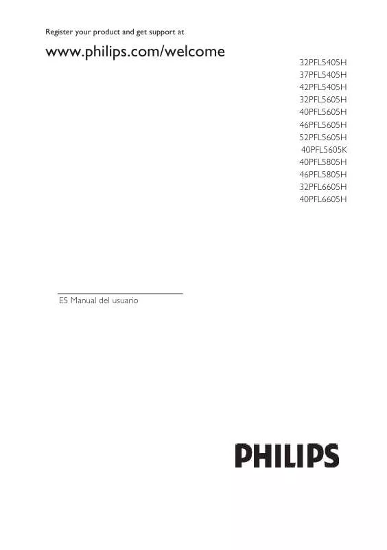 Mode d'emploi PHILIPS 32PFL5605H