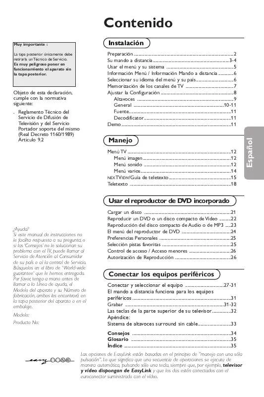 Mode d'emploi PHILIPS 32PW8887