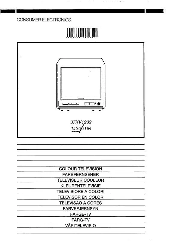 Mode d'emploi PHILIPS 37KV1232/36B