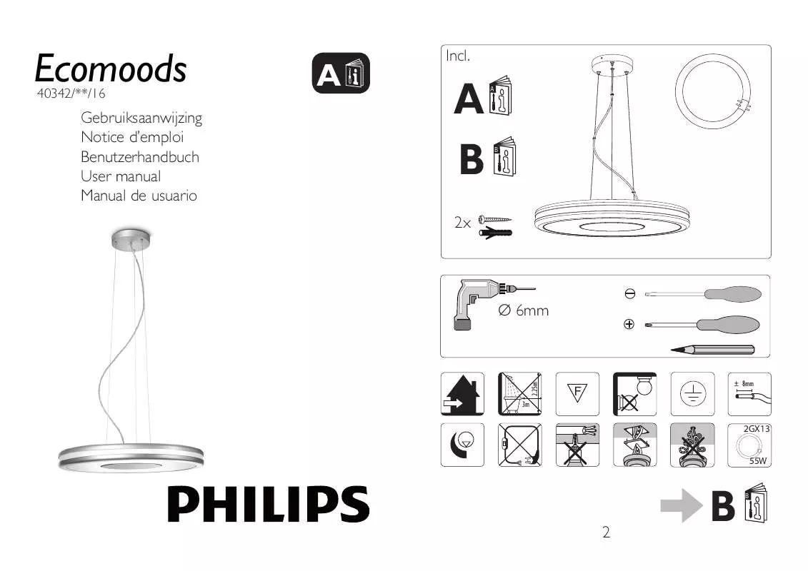 Mode d'emploi PHILIPS 40342-48-16