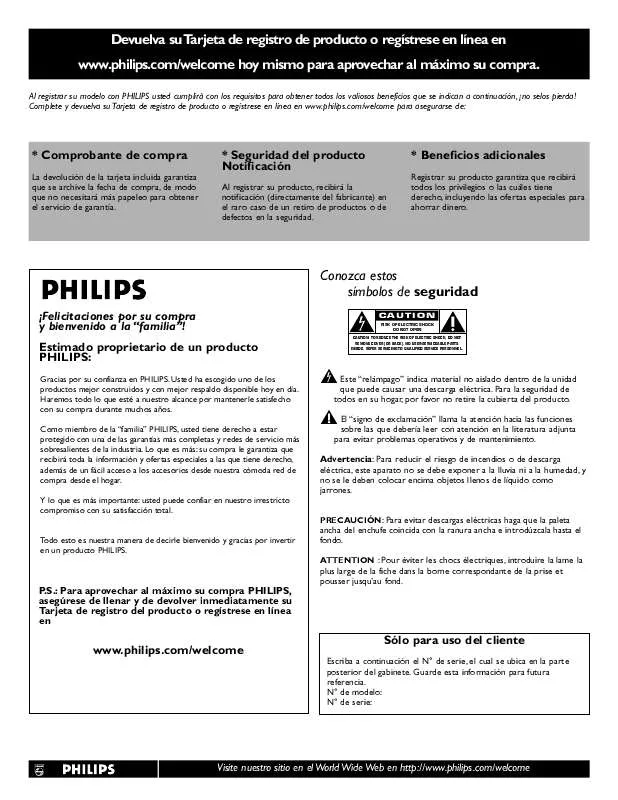 Mode d'emploi PHILIPS 47PFL7422D