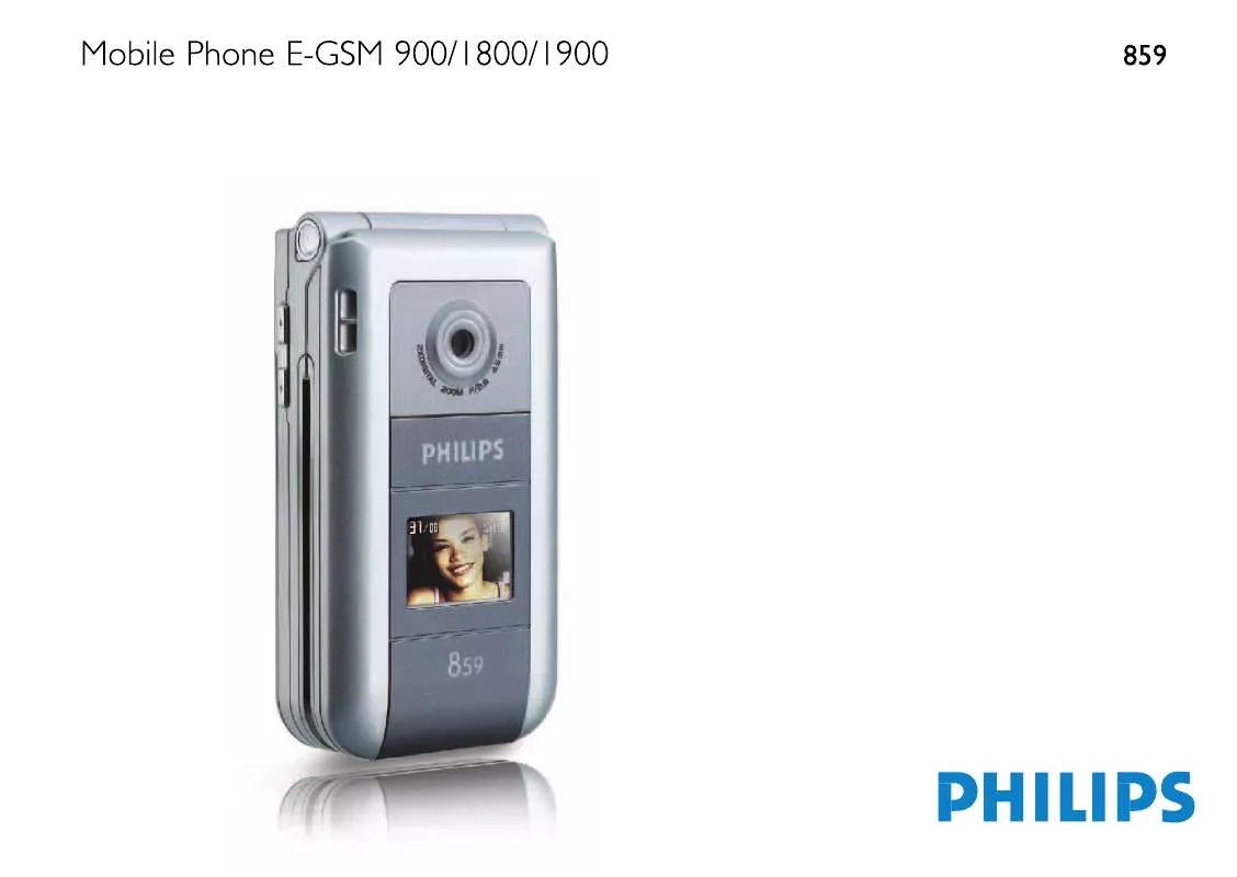 Mode d'emploi PHILIPS 859