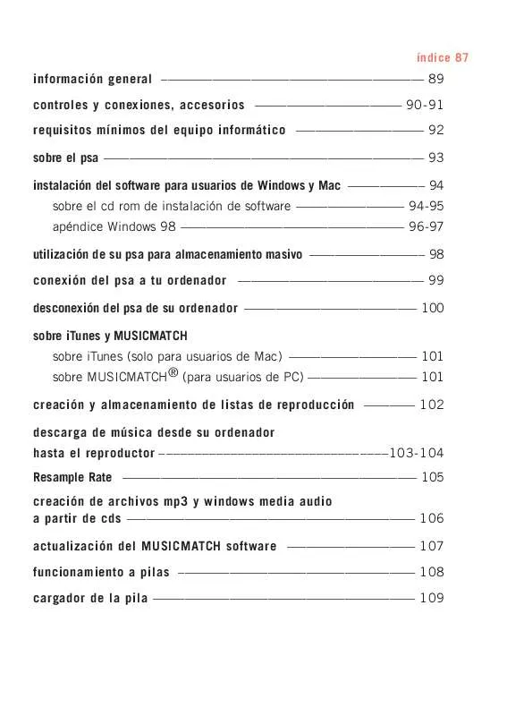 Mode d'emploi PHILIPS ACT211-00C