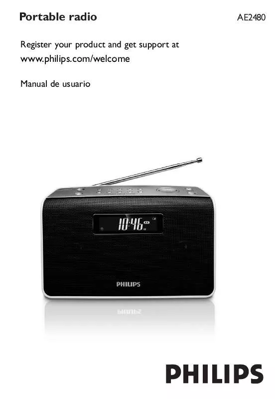 Mode d'emploi PHILIPS AE2480