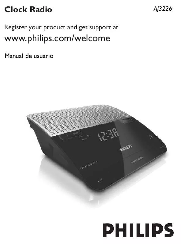 Mode d'emploi PHILIPS AJ3226