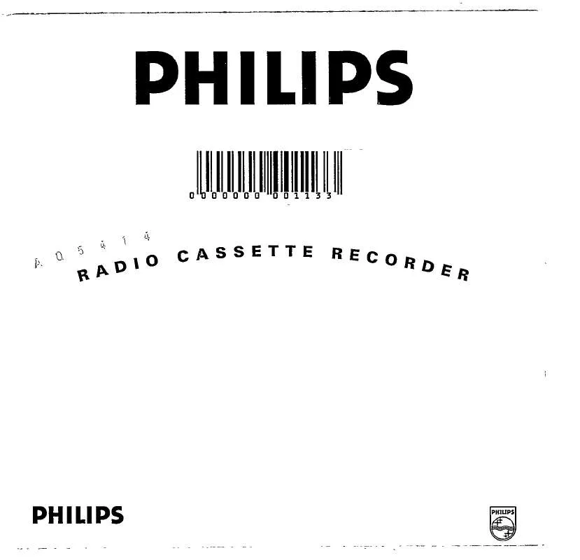 Mode d'emploi PHILIPS AQ5414