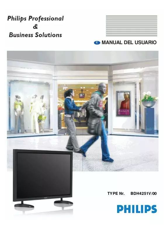 Mode d'emploi PHILIPS BDH4251V