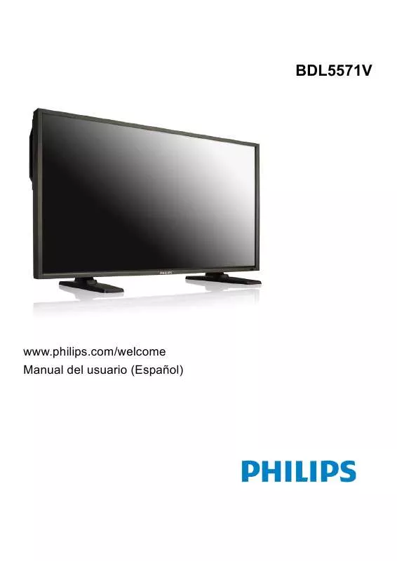 Mode d'emploi PHILIPS BDL5571V