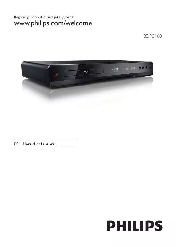 Mode d'emploi PHILIPS BDP3100