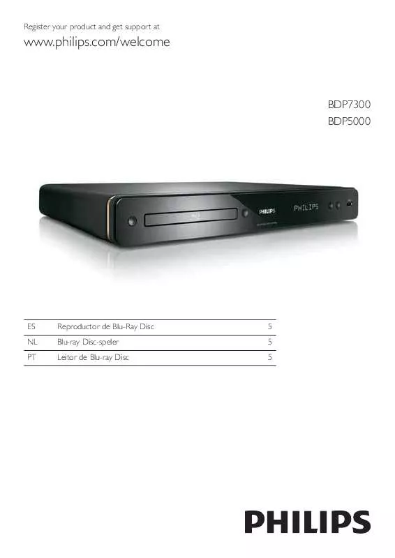 Mode d'emploi PHILIPS BDP7300