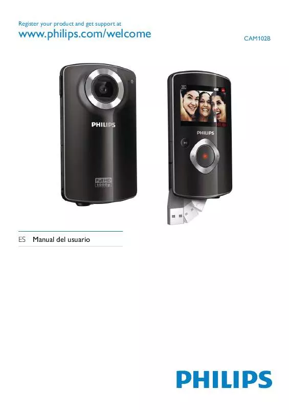 Mode d'emploi PHILIPS CAM102PK