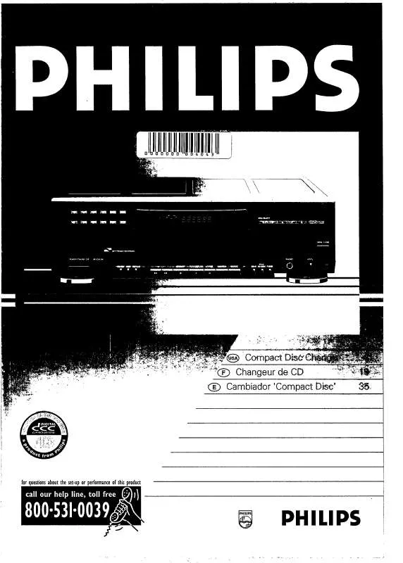 Mode d'emploi PHILIPS CDC916