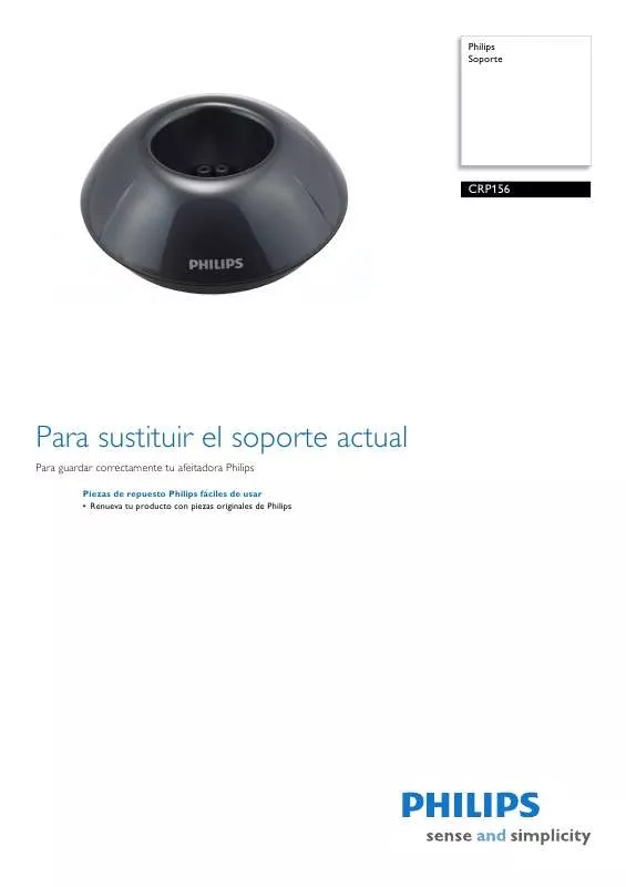 Mode d'emploi PHILIPS CRP156