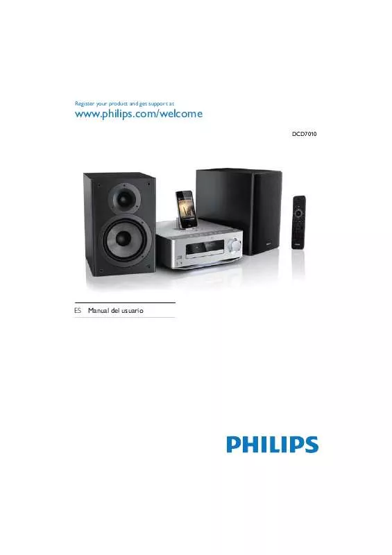 Mode d'emploi PHILIPS DCD7010