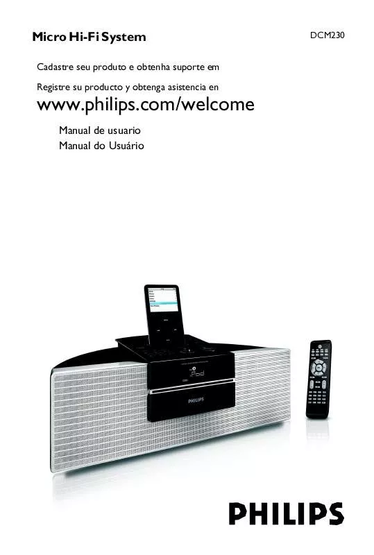 Mode d'emploi PHILIPS DCM230