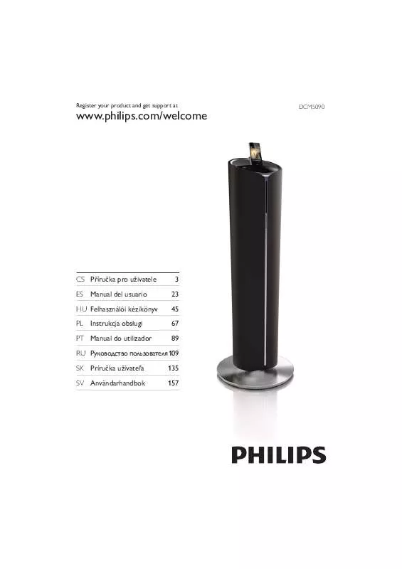 Mode d'emploi PHILIPS DCM5090