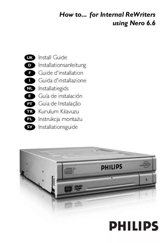 Mode d'emploi PHILIPS DVDR1660