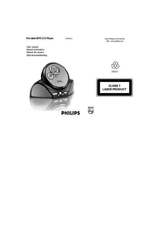 Mode d'emploi PHILIPS EXP3373/00C