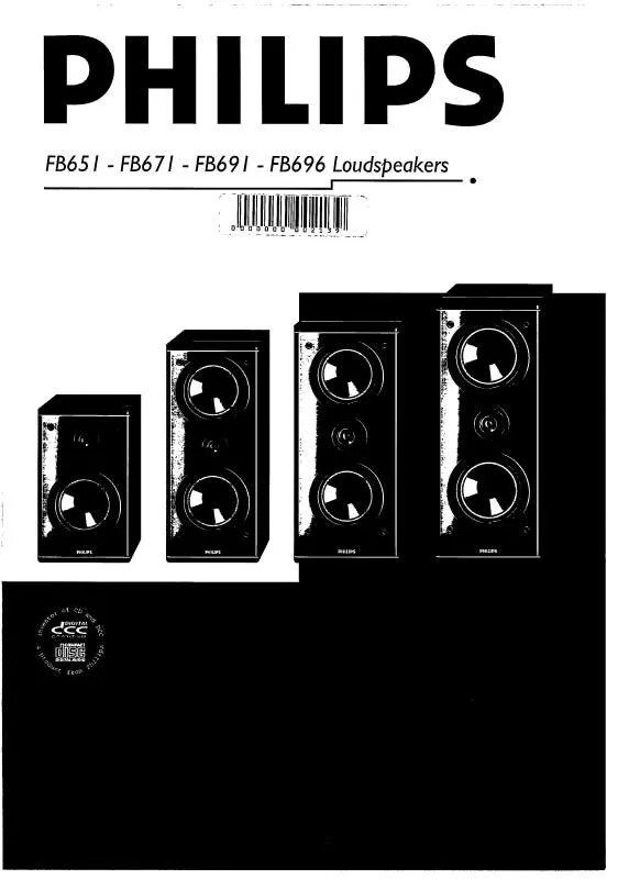 Mode d'emploi PHILIPS FB671-00B