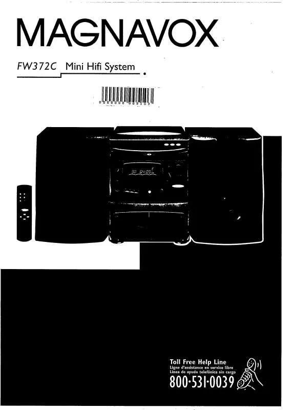 Mode d'emploi PHILIPS FW372C/22P