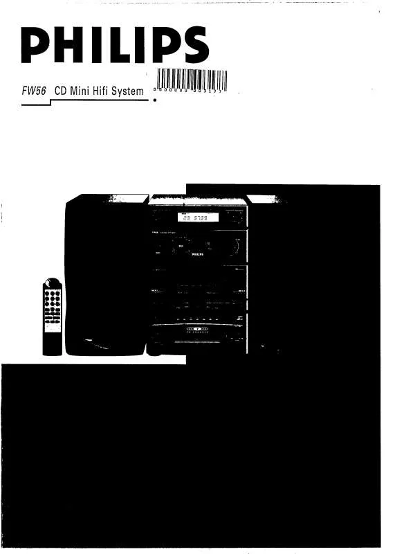 Mode d'emploi PHILIPS FW56