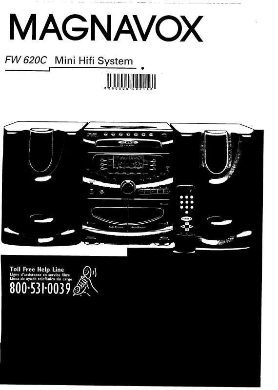 Mode d'emploi PHILIPS FW620C