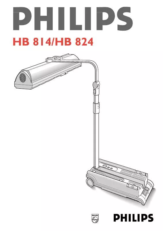 Mode d'emploi PHILIPS HB824