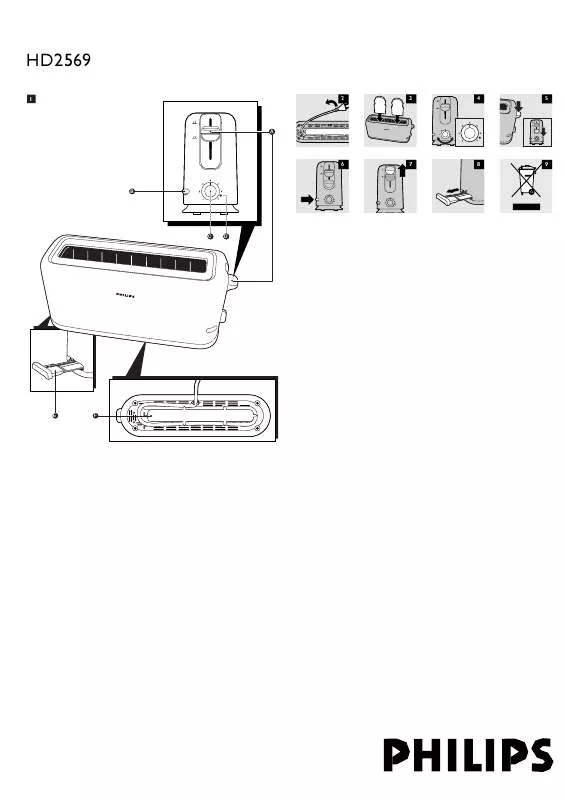 Mode d'emploi PHILIPS HD2569