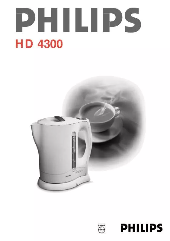 Mode d'emploi PHILIPS HD4300