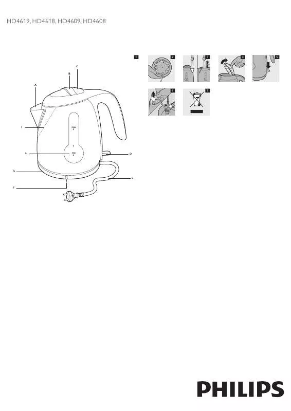 Mode d'emploi PHILIPS HD 4618