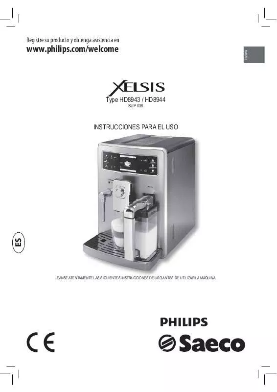 Mode d'emploi PHILIPS HD 8943