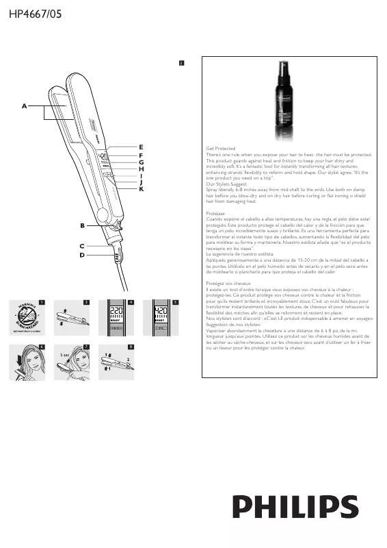 Mode d'emploi PHILIPS HP-4667