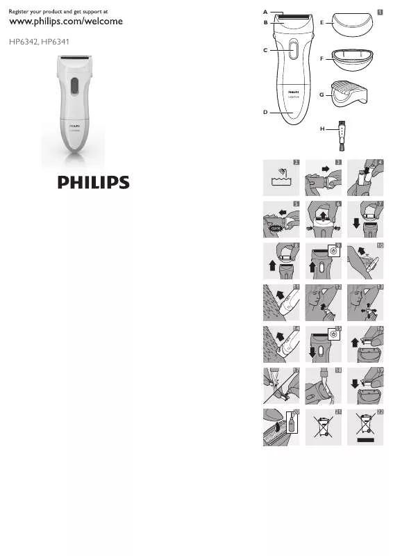 Mode d'emploi PHILIPS HP-6342